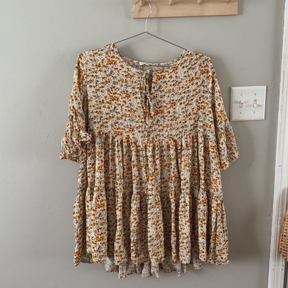 Floral easel top